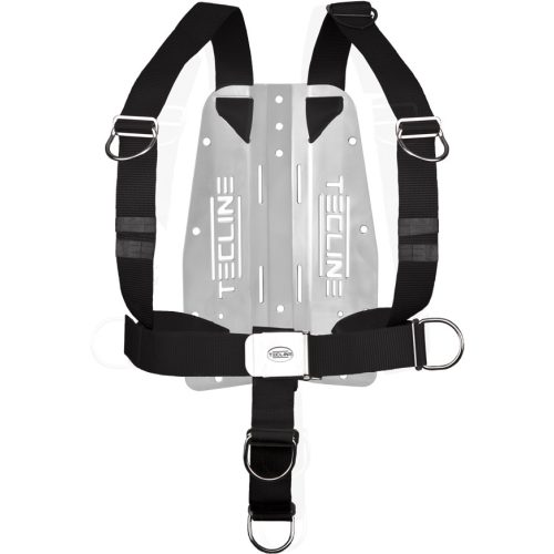 Harness TecLine DIR adjustable standrad webbingh - incl. 3 mm SS backplate