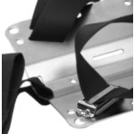 Harness TecLine DIR adjustable standrad webbingh - incl. 3 mm SS backplate