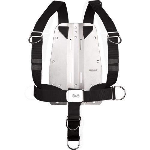 Harness TecLine DIR adjustable standard webbing - incl. 6 mm SS backplate - weight 5,0 kg