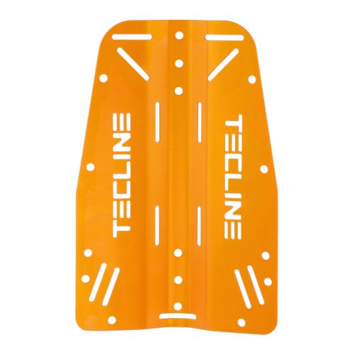 Standard backplate alu 3 mm, (0,85 kg) orange