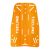 Standard backplate alu 3 mm, (0,85 kg) orange