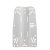 Standard backplate alu 3mm MIDI (0,6 kg)