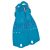 Tecline Rubber Fins LightJet with SS spring straps - blue