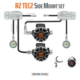 Tecline Regulator R2 TEC2 Side Mount set - EN250A