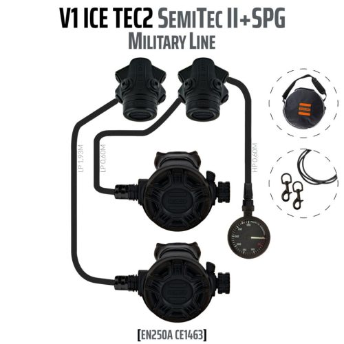 Tecline Regulator V1 ICE TEC2 rev. Semi Tec II with SPG - EN250A - Military Line