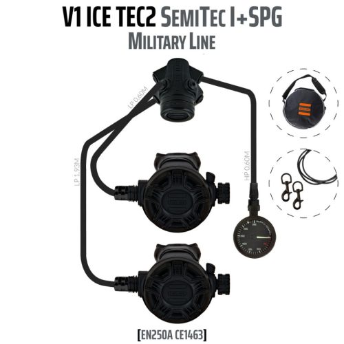 Tecline Regulator V1 ICE TEC2 rev. SemiTec I set with SPG - EN250A - Military Line