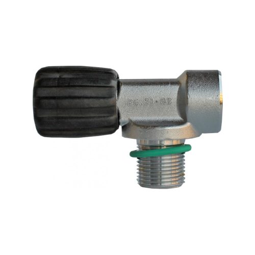Mono valve M25x2, 232 bar, for rebreather - Viton