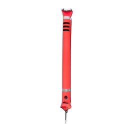   Tecline Closed buoy 22/180 cm, OPR valve, metal oral valve - orange