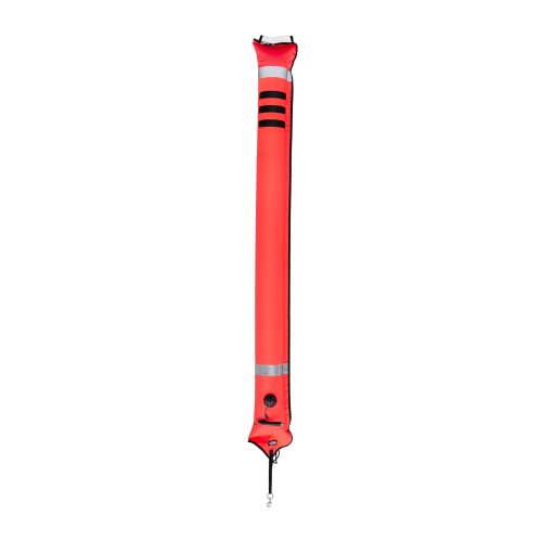 Tecline Closed buoy 22/180 cm, OPR valve, metal oral valve - orange